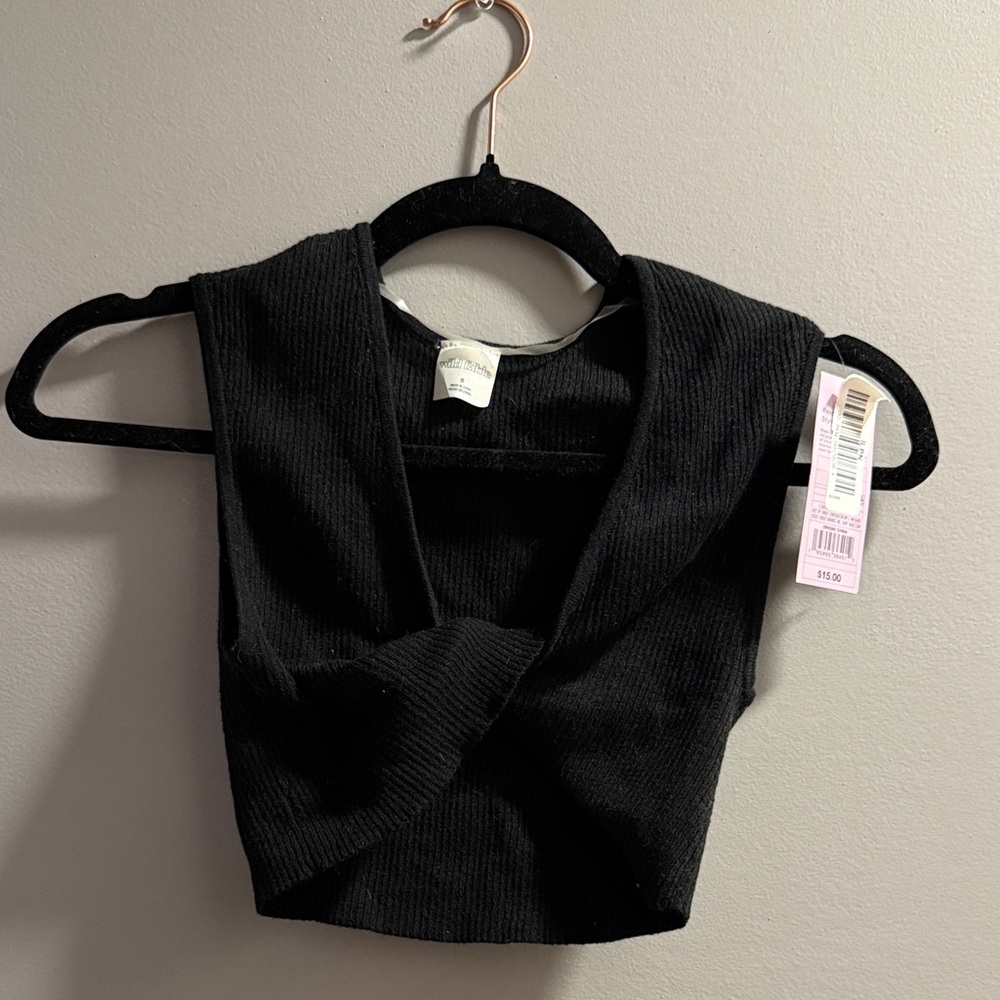 NWT Target Tie Crop Top